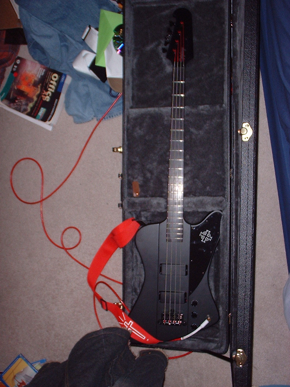 epiphone goth thunderbird iv :/