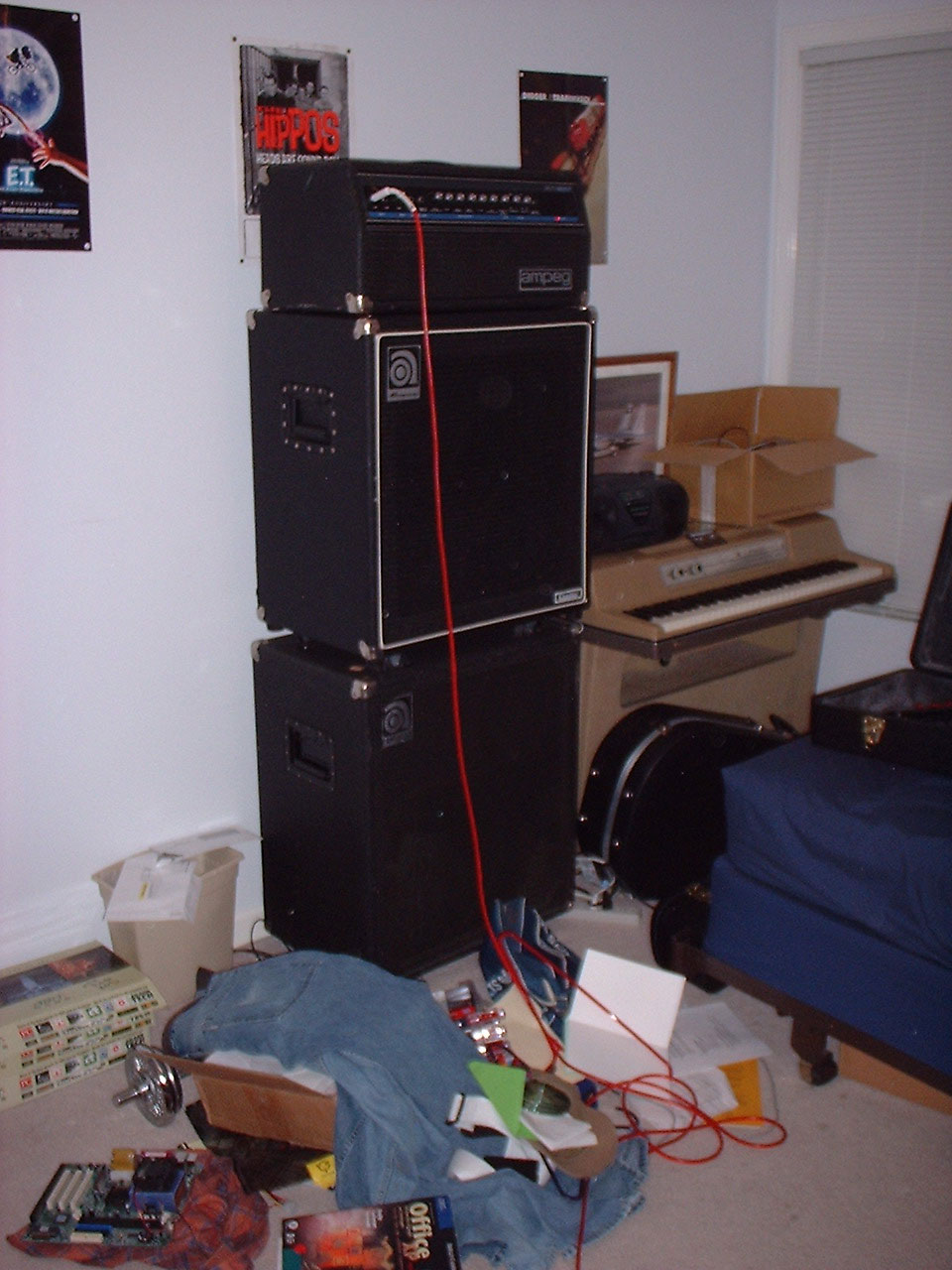 ampeg svt 200t + 410he + 1510he stack